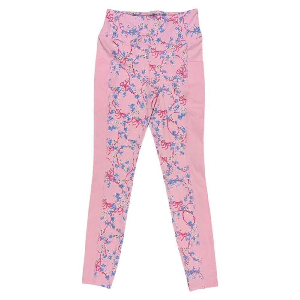 Treasures by Shabby Chic Women's Lightweight Full Length Active Legging - Pink